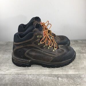 Irish Setter 83402 Two Harbors Leather Waterproof Safety Toe Hiker Mens Boots 11